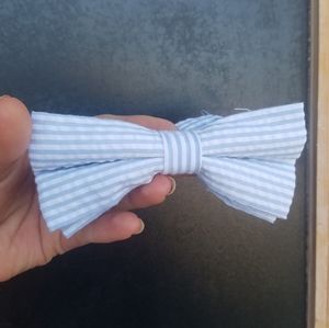 Seersucker Bow Tie